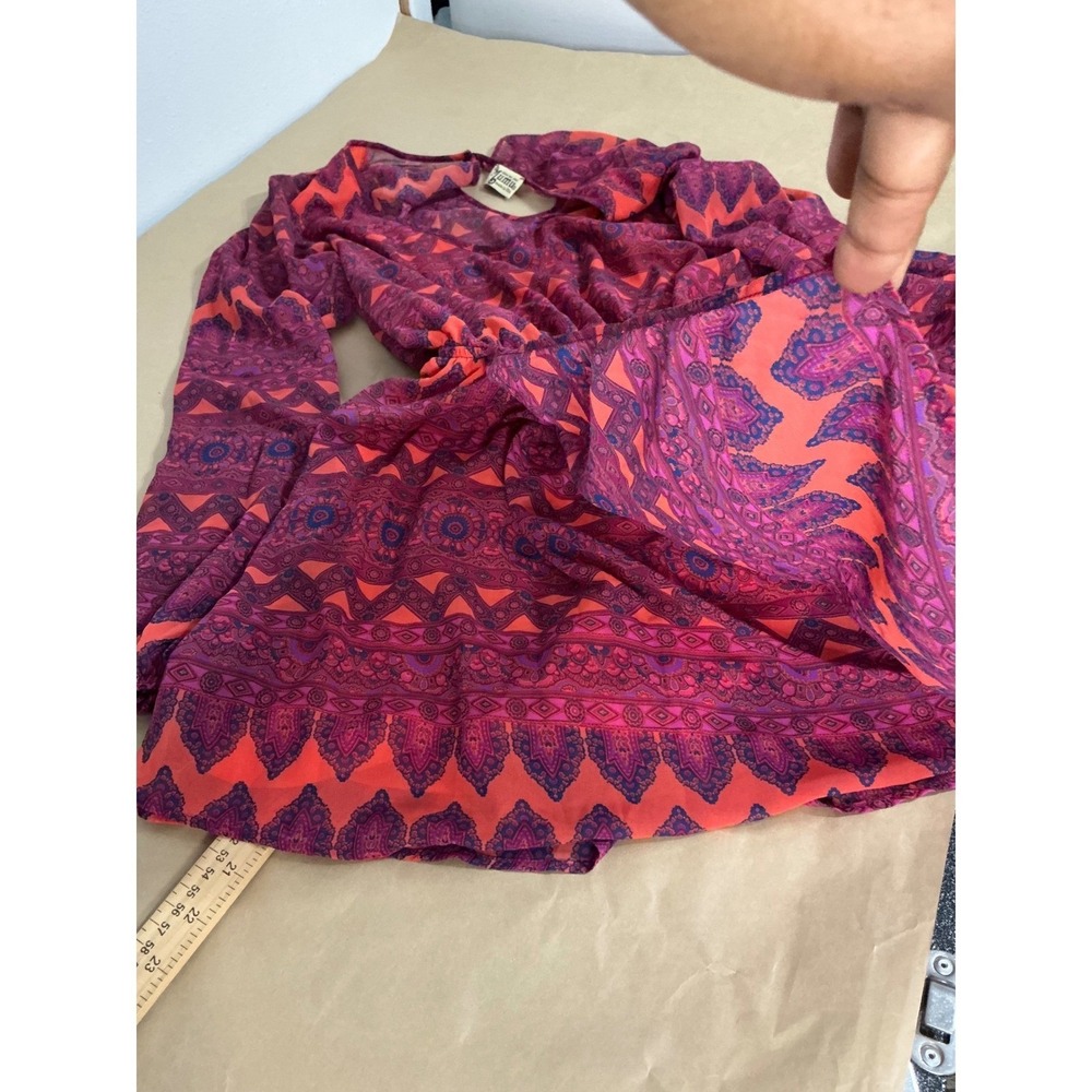 Show Me Your Mumu Rainey Mini Dress Size Medium Boho Festival Indie Fairy Casual - Picture 3 of 15